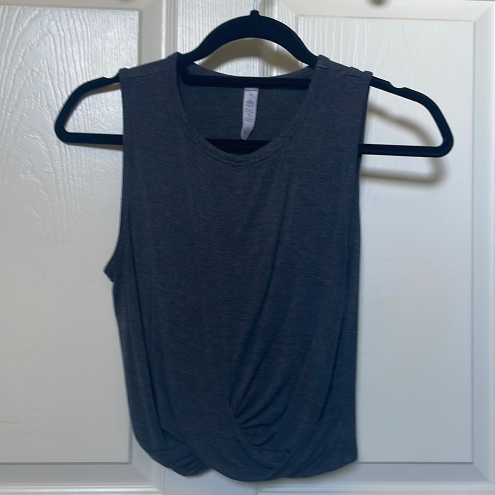 Alo Yoga cross cross cropped tank